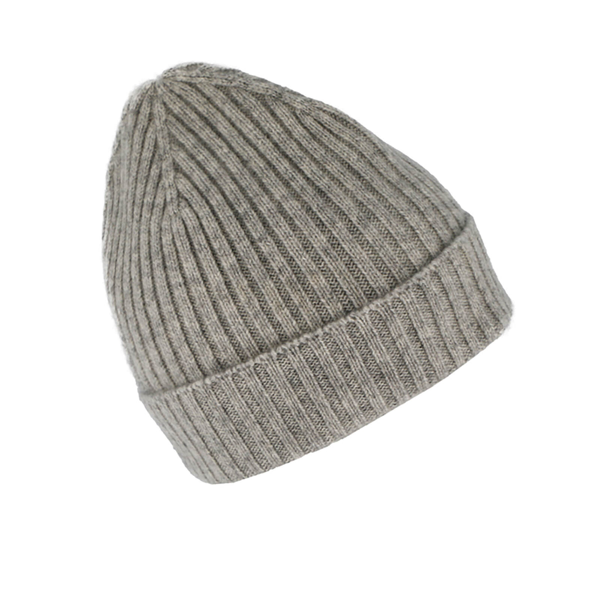 Fiebig Strick Beanie Kaschmir uni