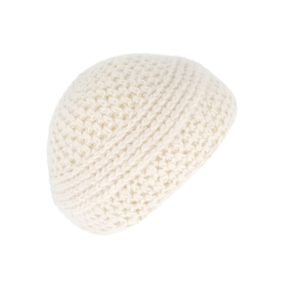 Fiebig Strickmütze Baske Angora uni