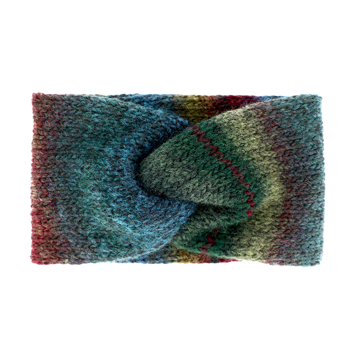Fiebig Strickstirnband melange gedreht