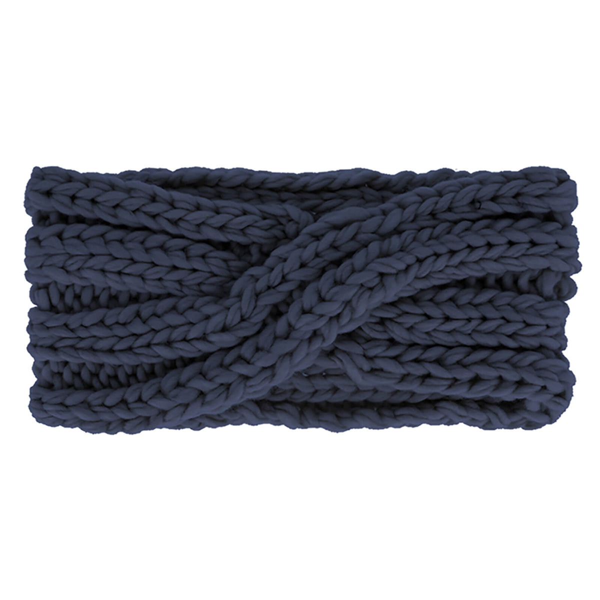 Fiebig Strickstirnband uni