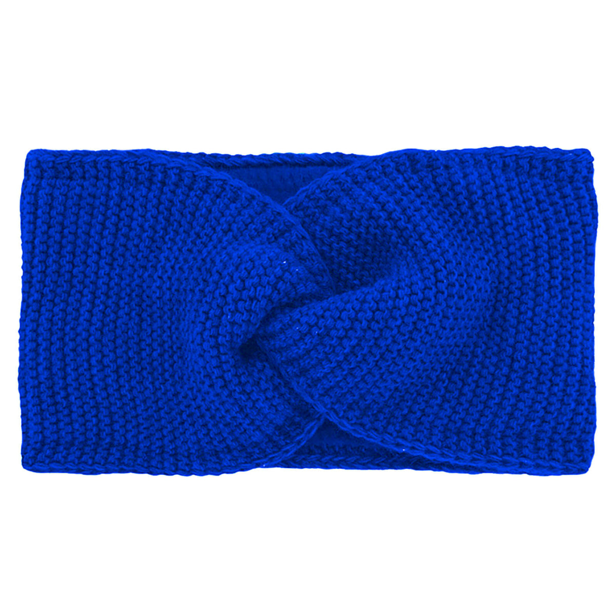 Fiebig Strickstirnband Wolle uni gedreht