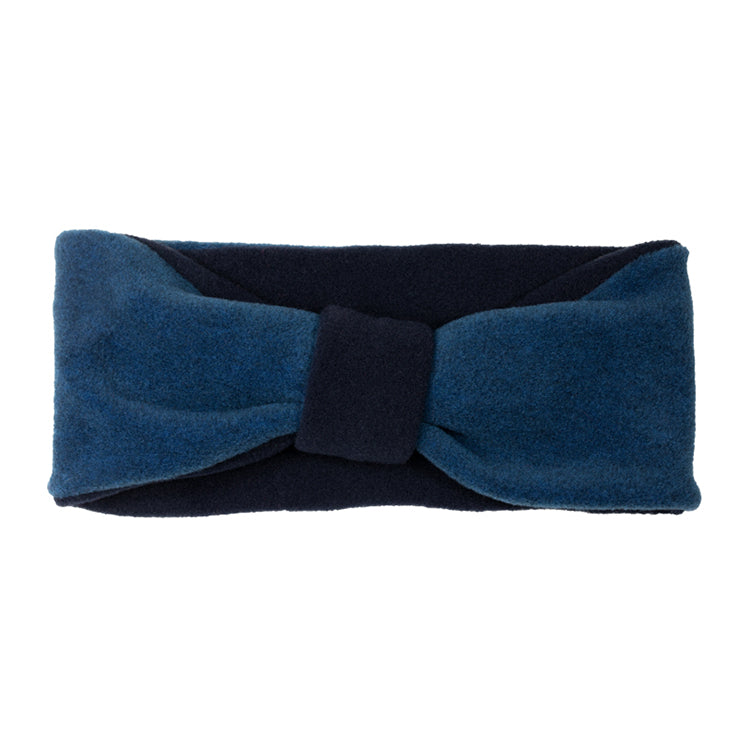 Fiebig Stirnband Fleece zweifarbig – Royalblau