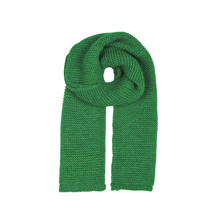 Fiebig Strickschal uni – Smaragd
