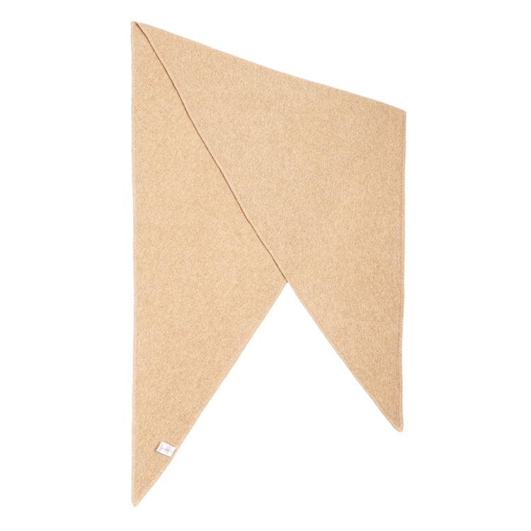 Fiebig Dreieckschal Kaschmir uni – Beige