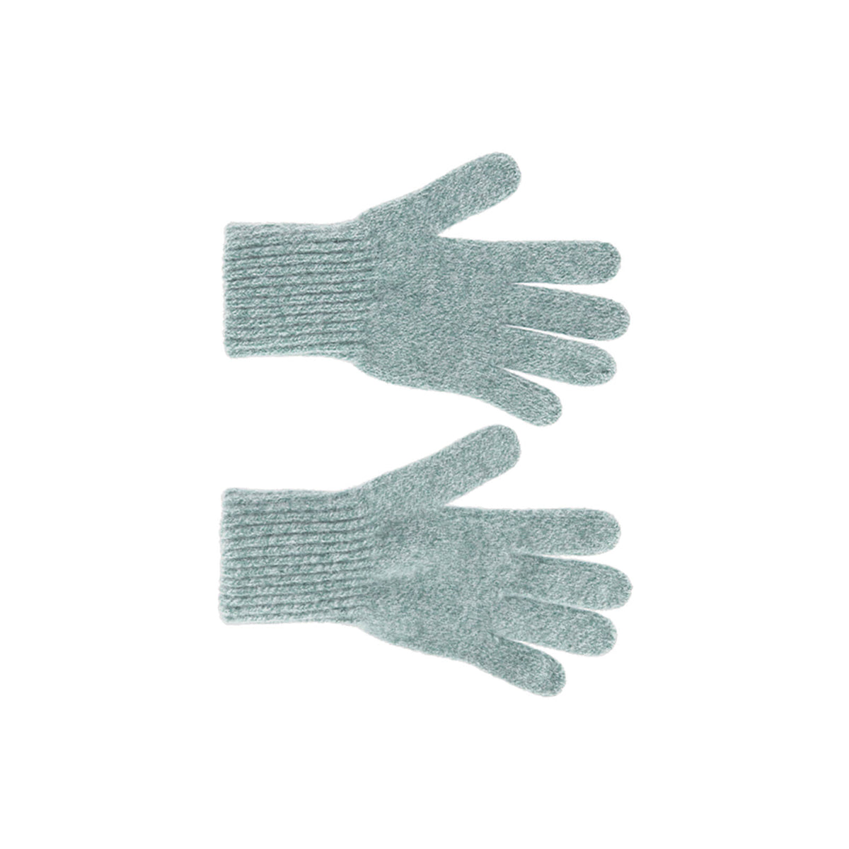 Fiebig Handschuhe Wolle Feinstrick melange