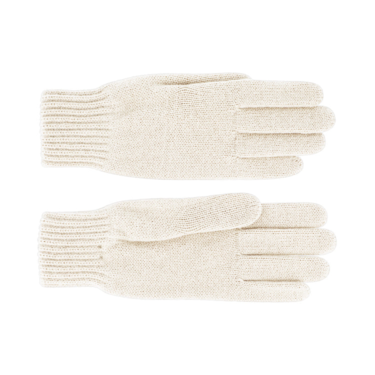 Fiebig Strickhandschuhe Uni Natur