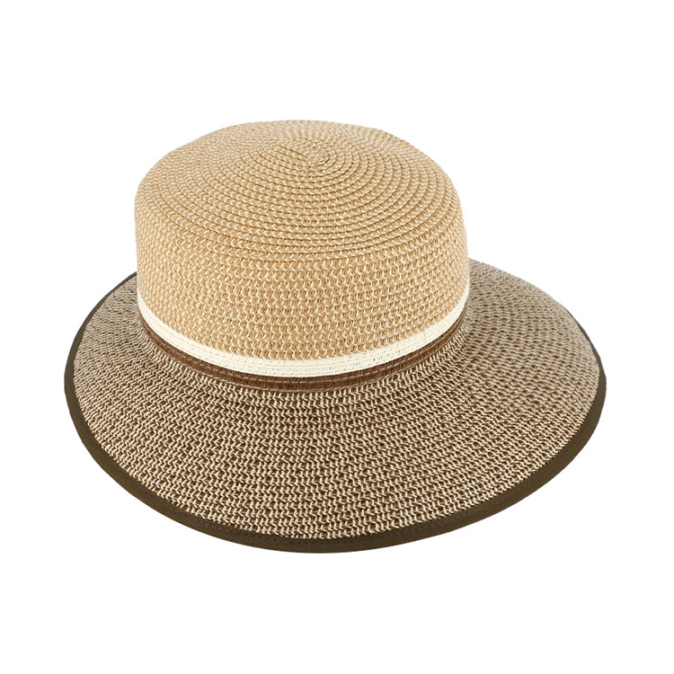 Fiebig Papierhut Schute melange Beige