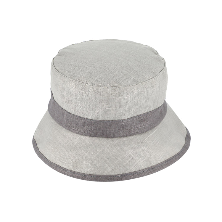 Fiebig Fischerhut uni Teflon® Hellgrau