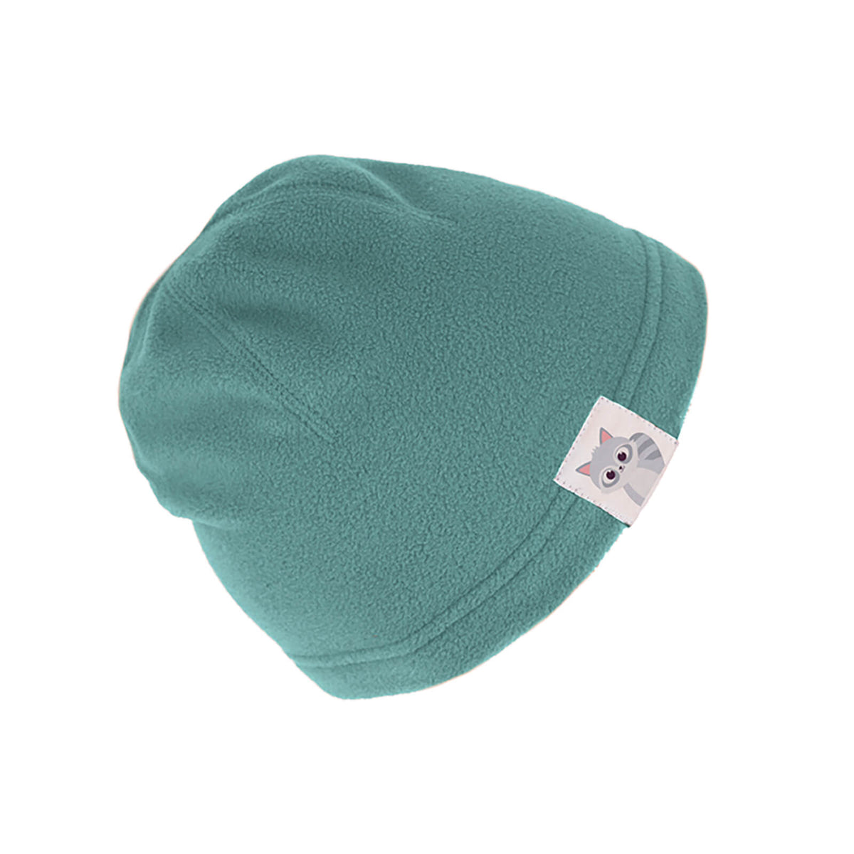 Fiebig Stoffmütze Fleece uni Jeansblau