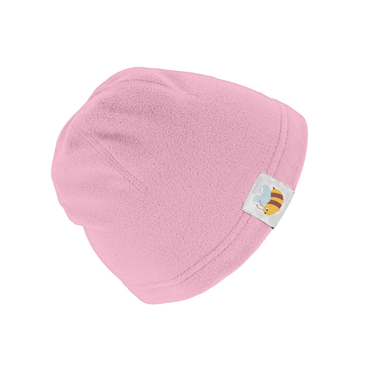 Fiebig Stoffmütze Fleece uni Rosa