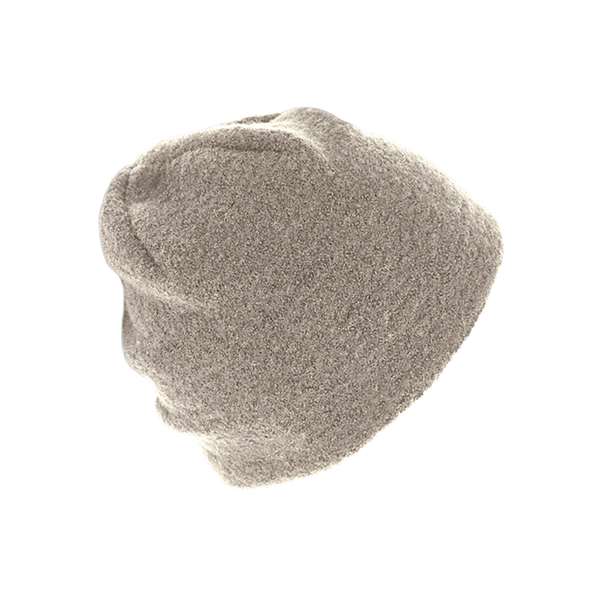 Fiebig Stoffmütze Beanie Walkwolle GOTS Beige