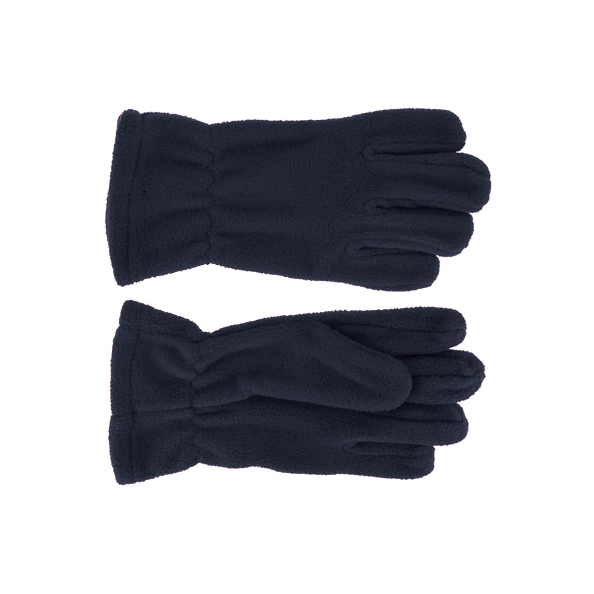 Fiebig Handschuhe Fleece uni Marineblau