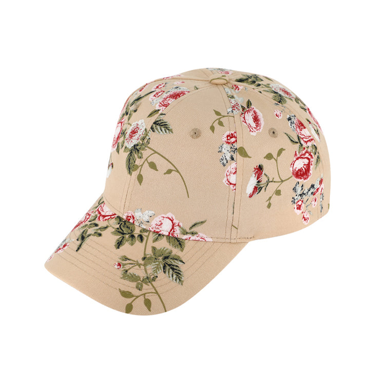 Fiebig Baseball Cap Blumenprint – Gesamtansicht