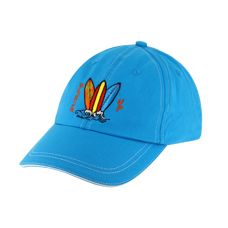 Fiebig Baseball Cap mit Stickerei Ozeanblau – Gesamtansicht