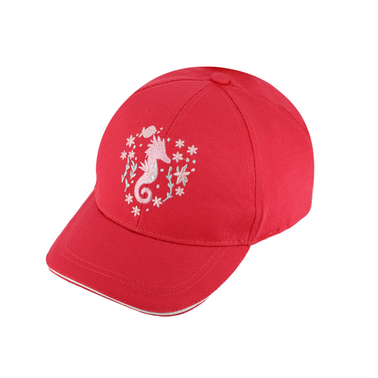 Fiebig Baseball Cap uni mit Stickerei UV-Schutz Fuchsia – Gesamtansicht