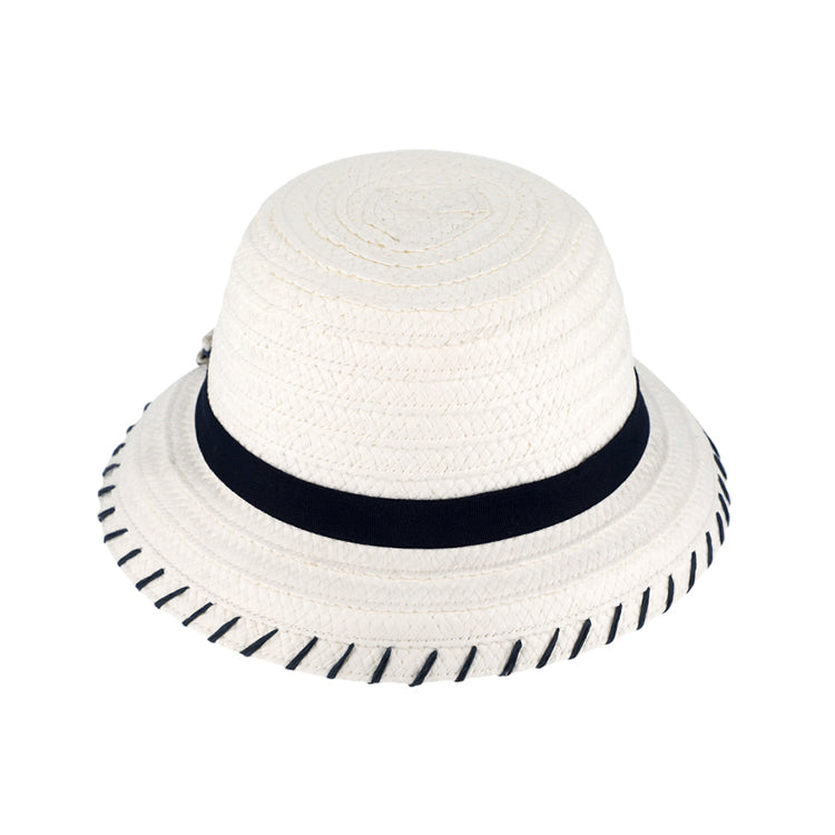 Fiebig Papierhut Glocke uni Weiss