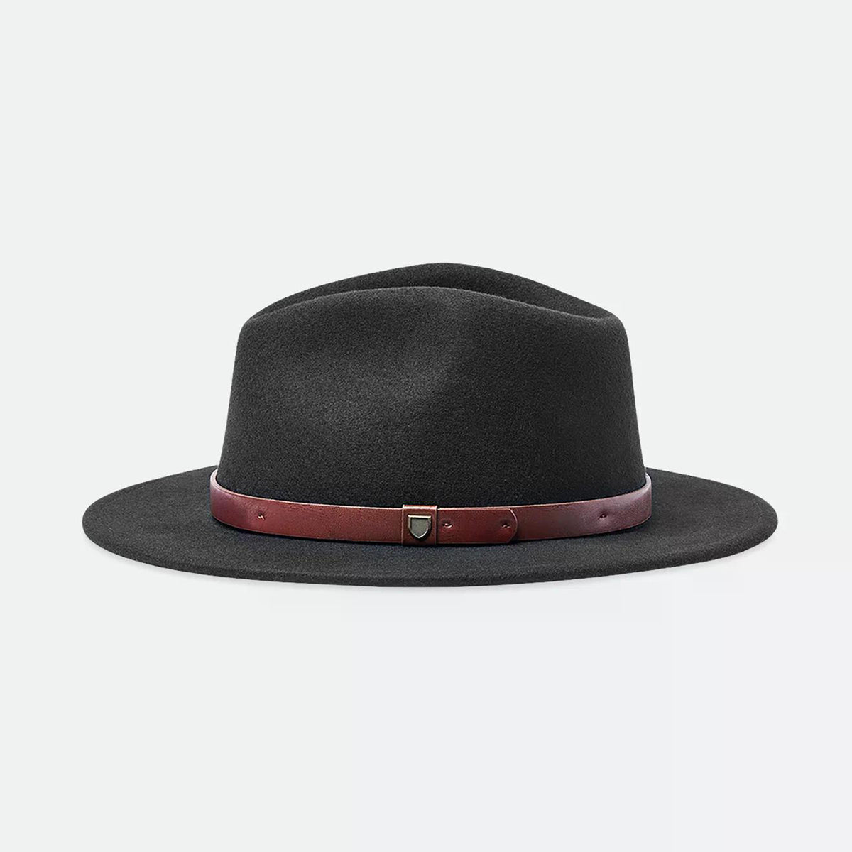 Brixton Wollfilzhut Wesley Fedora Schwarz