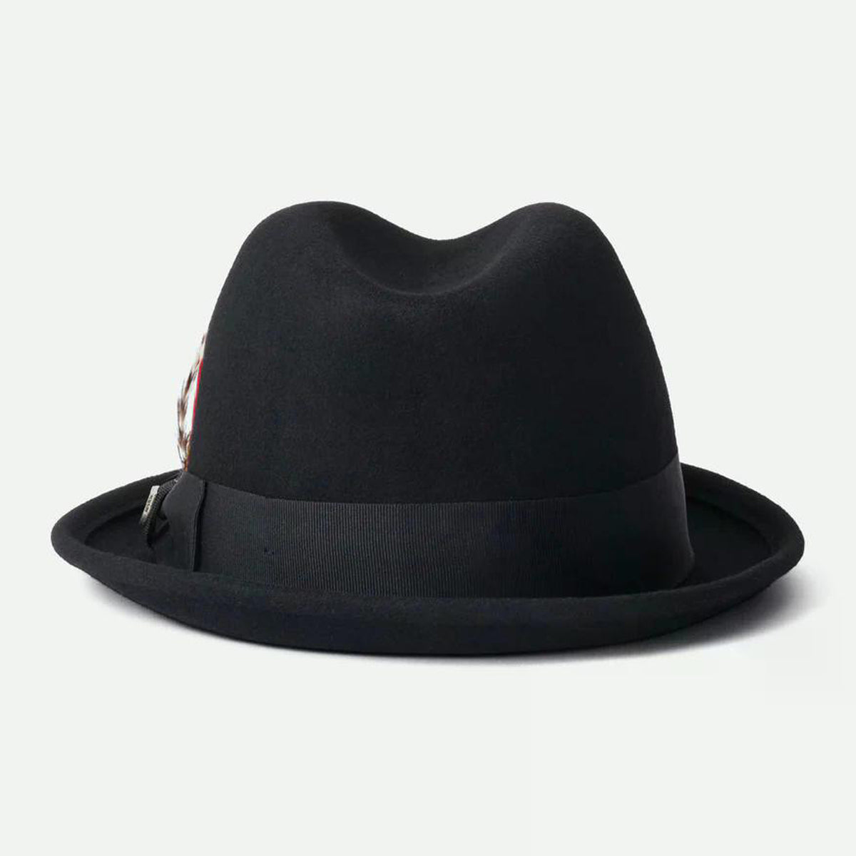 Brixton Wollfilzhut Gain Fedora Schwarz